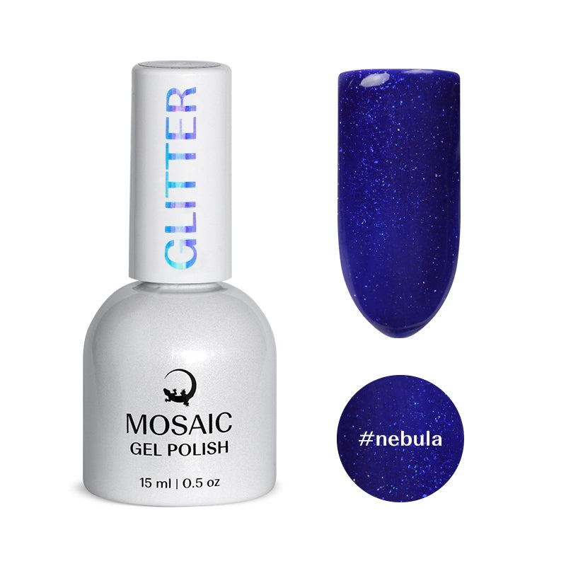 Mosaic gel polish GLITTER #nebula