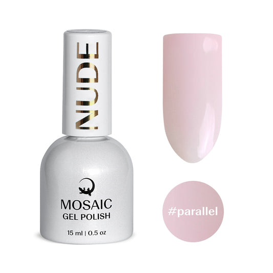 Mosaic gel polish NUDE #parallel