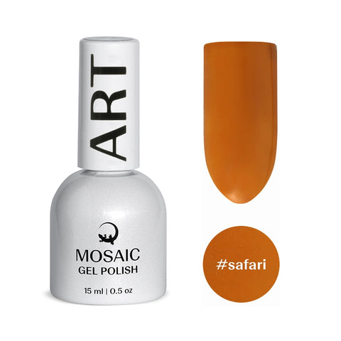 Mosaic gel polish ART #safari