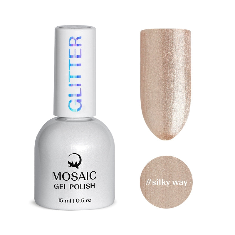Mosaic gel polish GLITTER #silky way